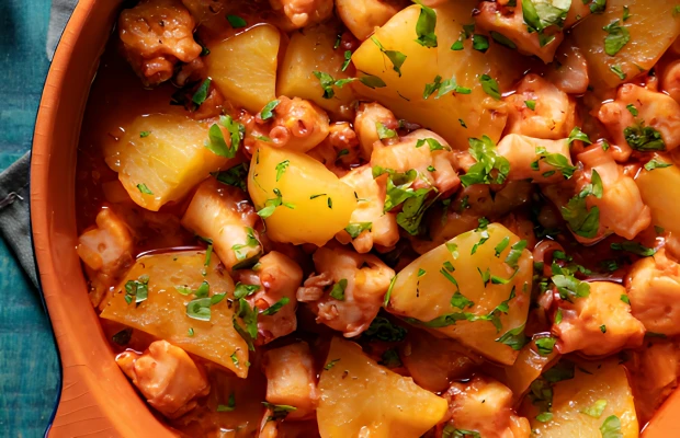 Authentic Azorean Octopus Stew Recipe | Traditional Polvo