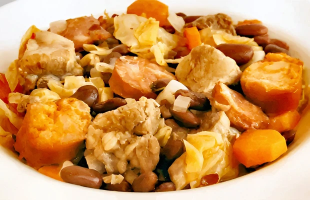 Authentic Portuguese Spareribs and Beans Recipe | Easy Hearty Stew