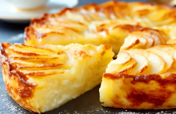 Portuguese Apple Yogurt Cake Recipe – Easy Traditional Dessert