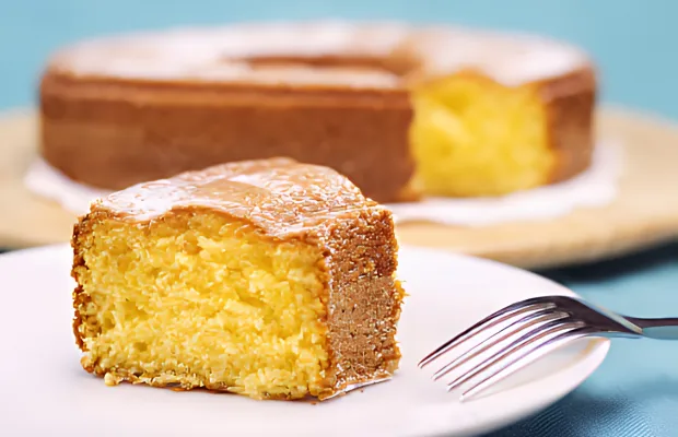 Fluffy Yogurt Cake with Orange Zest – Easy & Moist Dessert