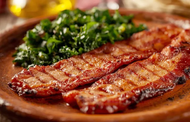 Portuguese Pork Belly with Kale | Easy Authentic Recipe