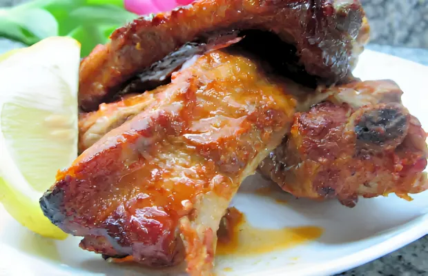Marinated Roasted Pork Ribs (Golden, Tender & Full of Flavor)