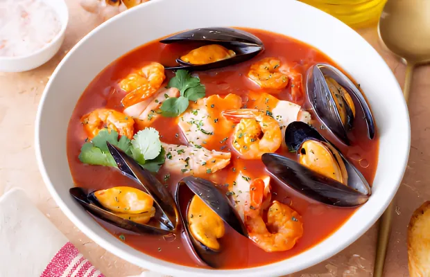 Mussels and Shrimp with Chouriço — Authentic Seafood Stew