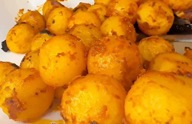 Portuguese Parisienne Potatoes Recipe | Flavorful Oven-Baked Potatoes